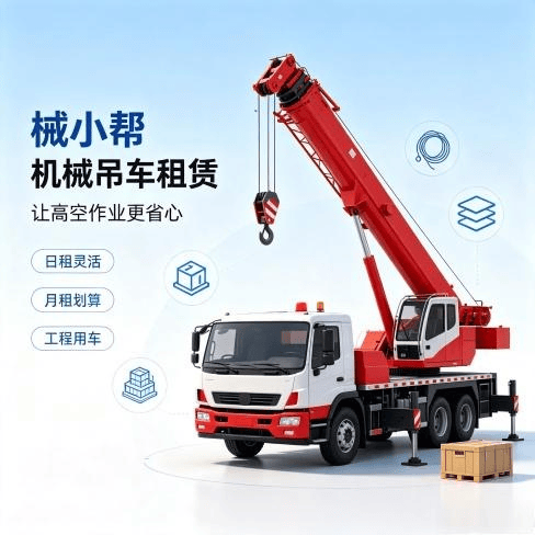 运河路出租吊车图